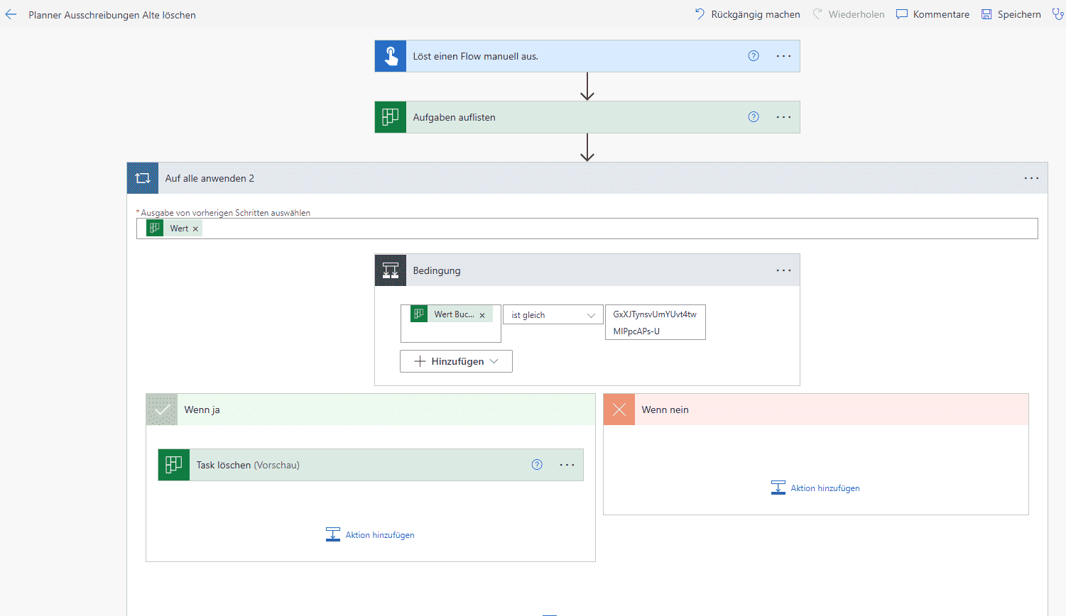 Planner Tasks aufräumen mit Power Automate Innovative KIStrategien